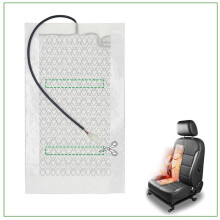 Universal Built-in Car Heater Kit Fit 2 Seats 12V Carbon Fiber Heating Pads W 5 Levels Control System
