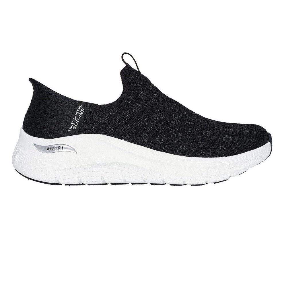 Skechers (3 Uk, Black) Womens/Ladies Arch Fit 2.0 Jacquard Trainers