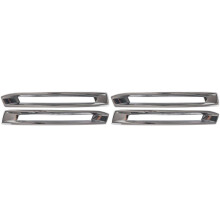 4x Fog Lamp Plating Frame Fog Lamp Frame Cover for X166 GLS 1668851774 1668851874