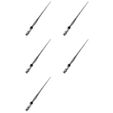 5X 118-136MHZ BNC Telescopic Antenna High Gains Airband Antenna for TH-28A TH-48A TH-78A Aviation Frequency