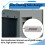 Access Control Power Supply Transformer Door System Adapter AC110-240V Covertor System Machine White DC12V 3A 7