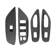 Car Window Lift Panel Trim Sticker Door Armrests Panel Car Interior Accessories for Yaris RHD