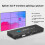 4K -Compatible Video Controller 3x3 Video Wall Processor -Compatible Multi-Screen Video Processor US PLUG 5