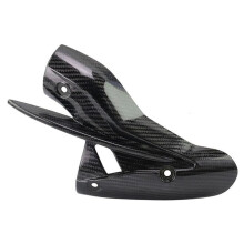 Motorcycle Real Carbon Fiber Exhaust Muffler Pipe Heat Shield Cover for 950