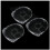 6 x UMD Case Protective Case for  PSP Game Transparent 4