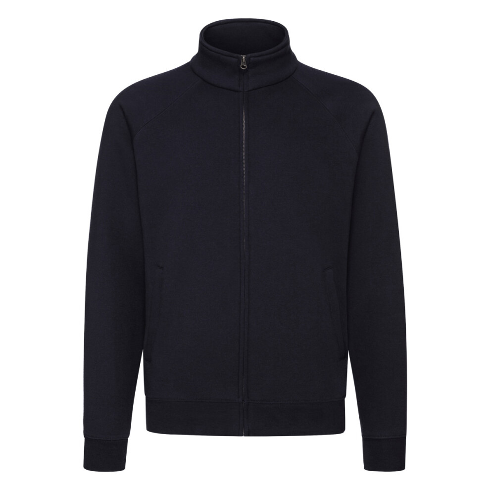 Fruit Of The Loom (Xl, Deep Navy) Mens Premium Sweat Jacket