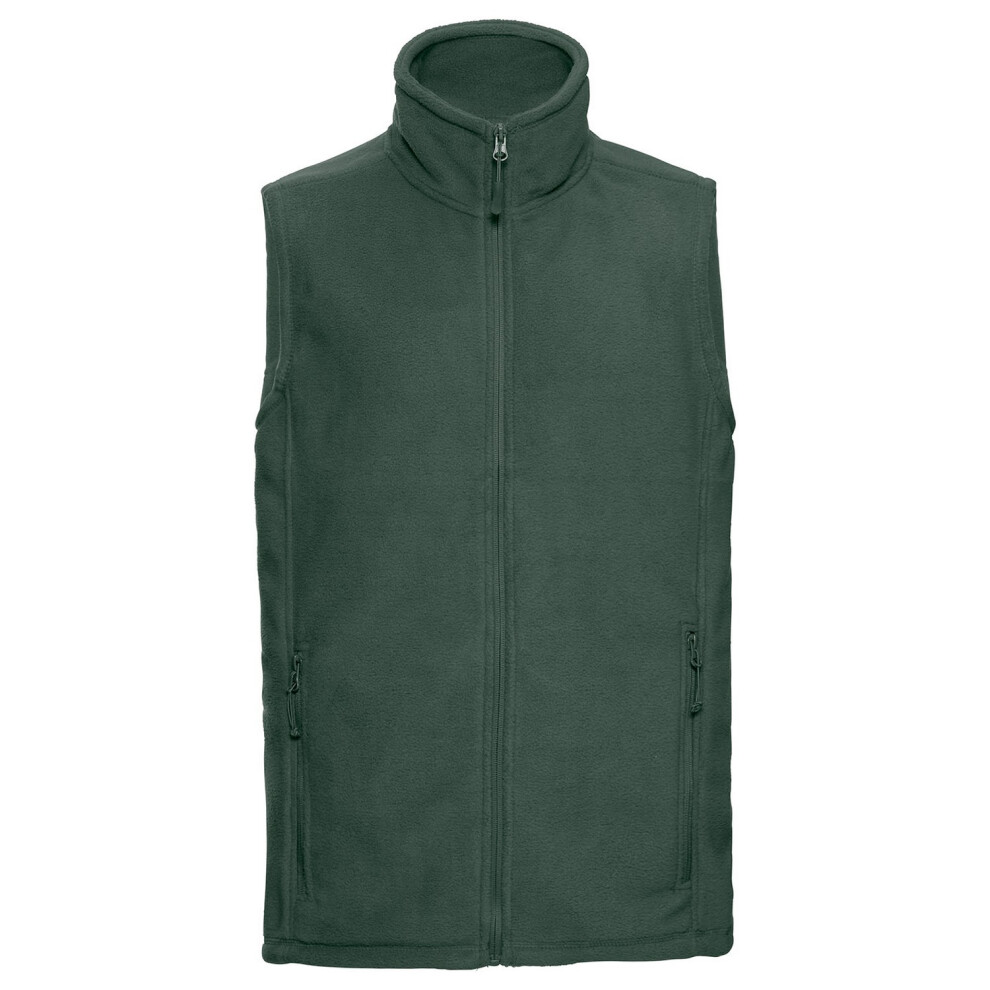 Russell (L, Bottle) Mens Outdoor Fleece Gilet