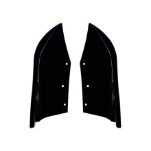 Rear Bumper Lip Splitter Spoiler Cover Protection for X4 F26 M Sport 2014-2018 Accessories Bright Black