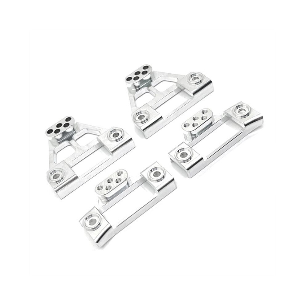Rc Car Upgrade Rear And Rear Shock Absorbers Kit For Mjx 1/12 H12y H12y+ Rc Car Upgrade Accessories Silver 6033965419222