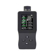 Monitor de Calidad del Aire en Interiores, Detector de CO₂/TVOC/PM2.5/Temperatura/Humedad, Sensor de Alta Precisión.