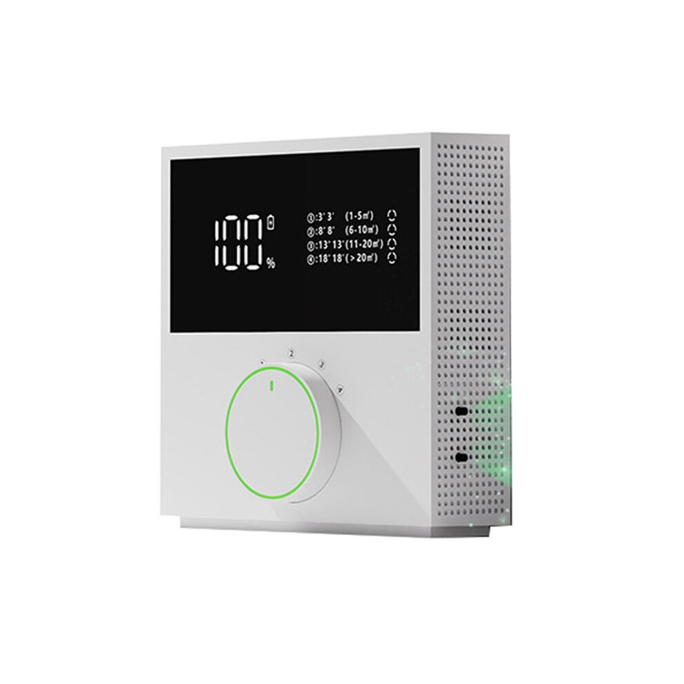 Negative Ion Air Purifier,Air Purifiers For Home Pets &Bedrooms,Home Bedroom Bathroom Pet Odor Eliminator-Rechargeable B White 6033260823069