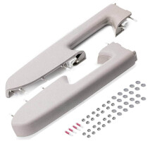 Front L+R Door Armrest Panel Repair Kit for Chevy Silverado Sierra 1500 2500HD 3500HD 2010-2014 22818471 22818466