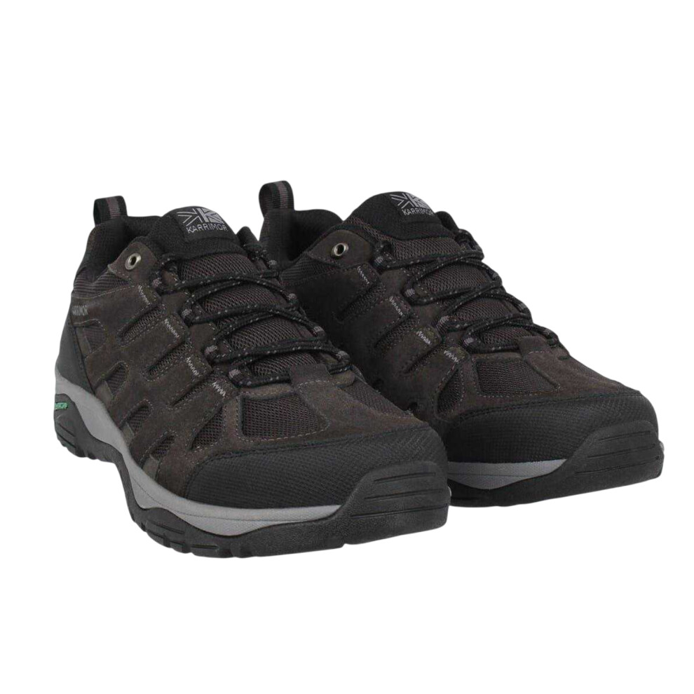 Karrimor (7.5 Uk, Charcoal) Mens Summit Leather Walking Shoes