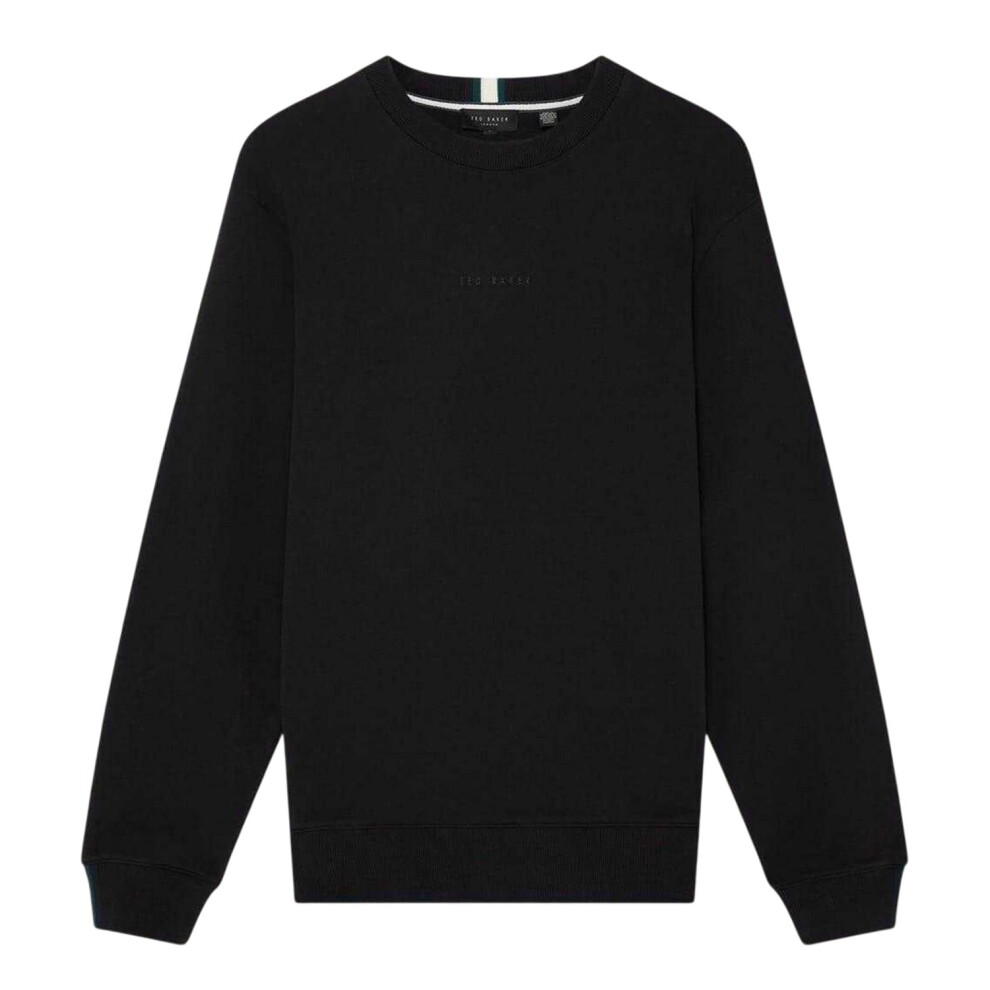 Ted Baker (Xs, Black) Mens Crew Neck Sweatshirt