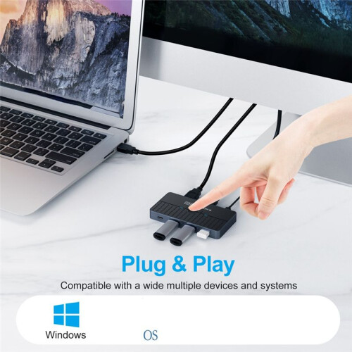 SA20 USB 3.0  7  Type C HUB Controller Extend Cable Sharing 2 Computer 1 Mouse Keyboard Printer USB Disk 1