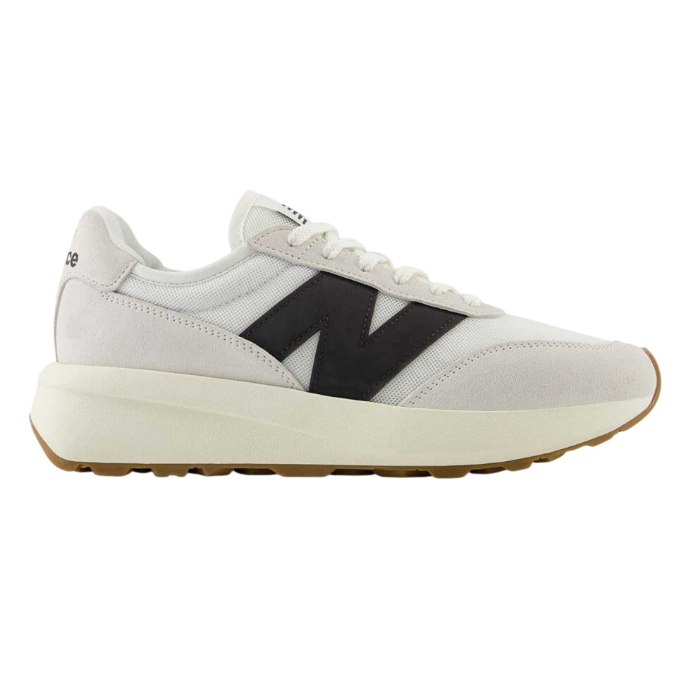 New Balance (4 Uk, White/Black) Unisex Adult 237 N Mesh Trainers