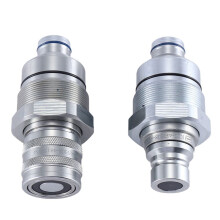 Male Female Flat Coupler Kits Hydraulic Quick Coupler for Tractor Excavator Loader 7246802 7246799