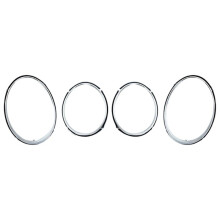 Electroplated Bright Strip Headlight Ring Frame for Flying Spur 2005-2013