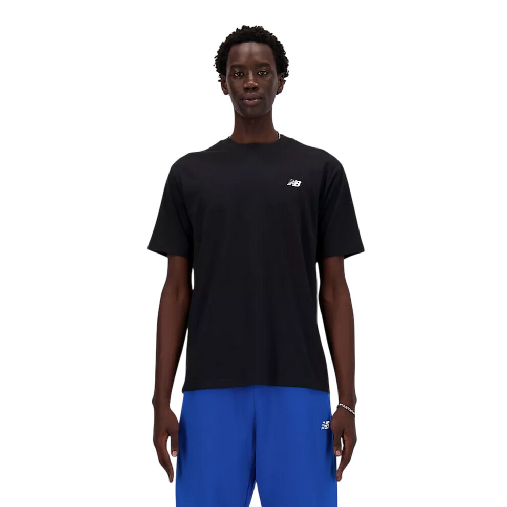 New Balance (Xxl, Black) Mens Cotton T-Shirt