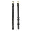 (Cob, Black) Whitaker Leather Horse Cheekpiece 1