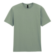 (XS, Sage) Gildan Mens Cotton Lightweight T-Shirt