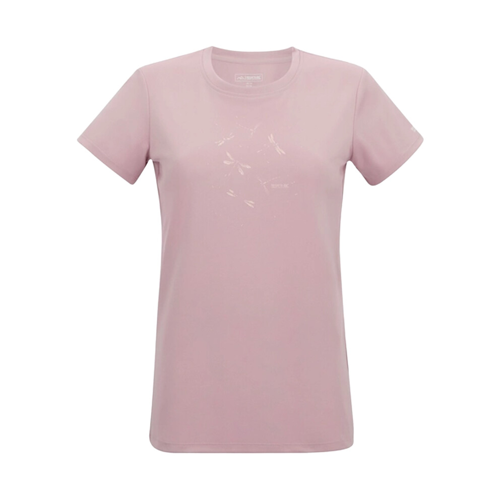 Regatta (10 Uk, Powder Lilac) Womens/Ladies Fingal Dragonfly T-Shirt