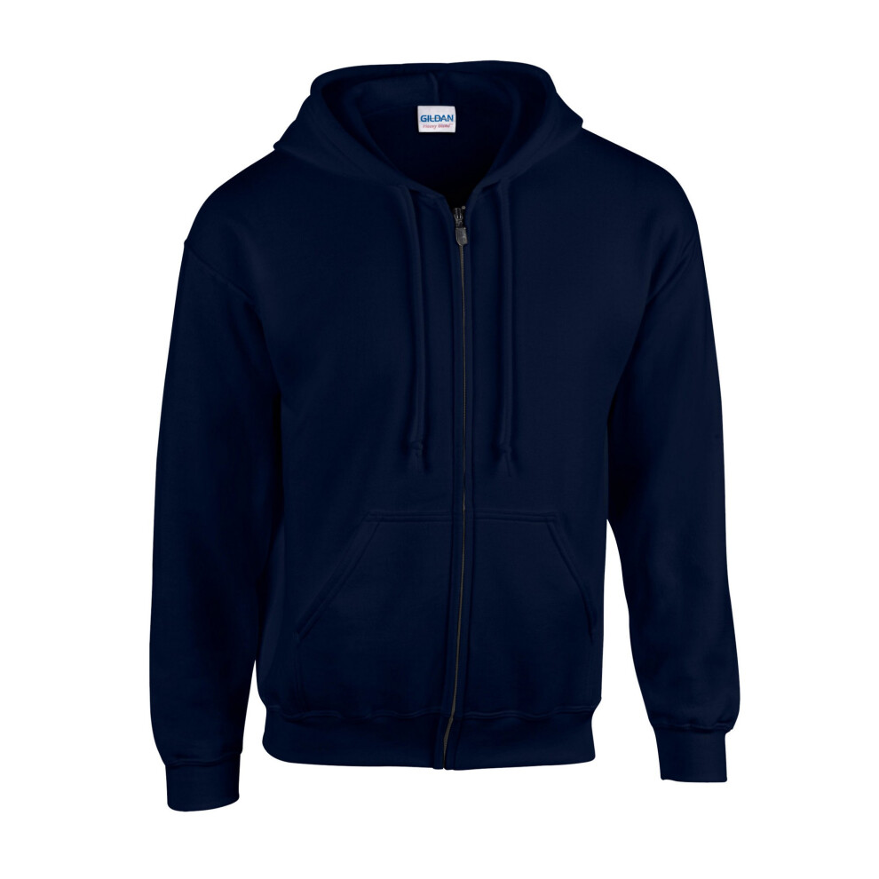 Gildan (Xl, Navy) Unisex Adult Heavy Blend Full Zip Full Zip Hoodie