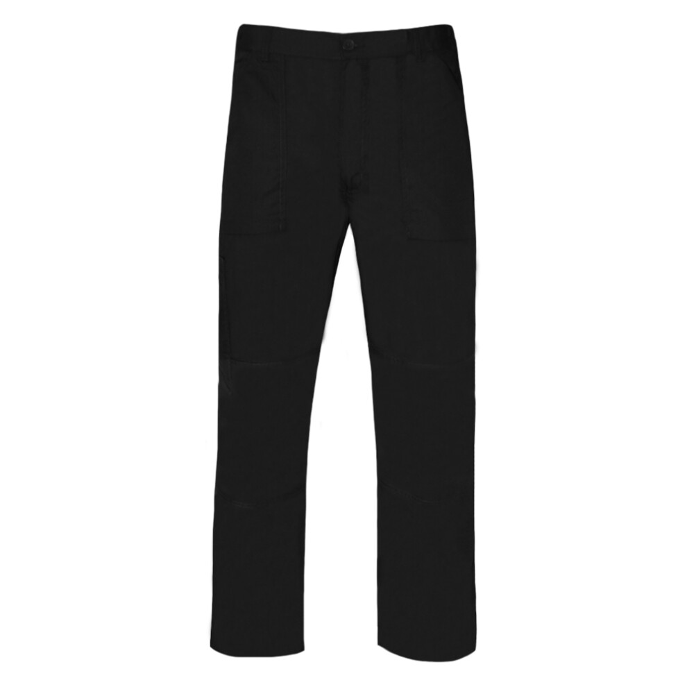 Regatta (33W X Regular, Black) Mens New Action Trouser (Regular) / Pants