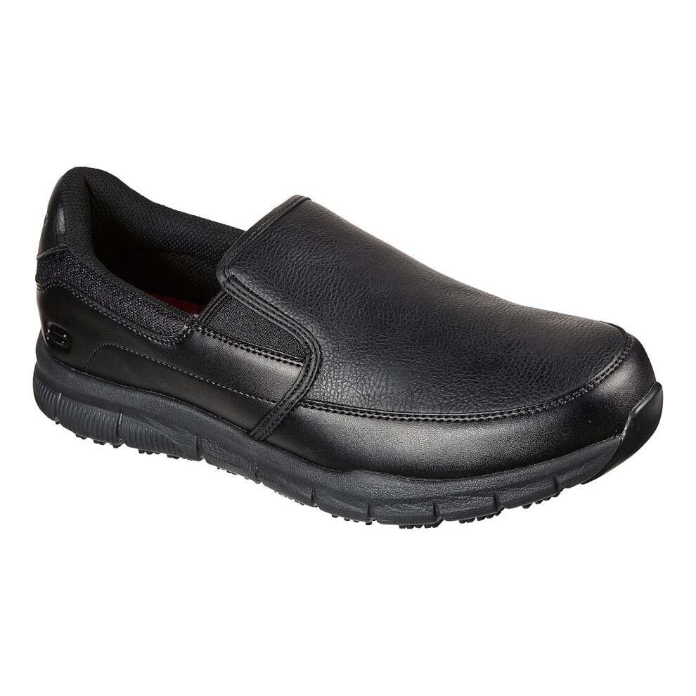 Skechers (12 Uk, Black) Mens Nampa Groton Occupational Shoes