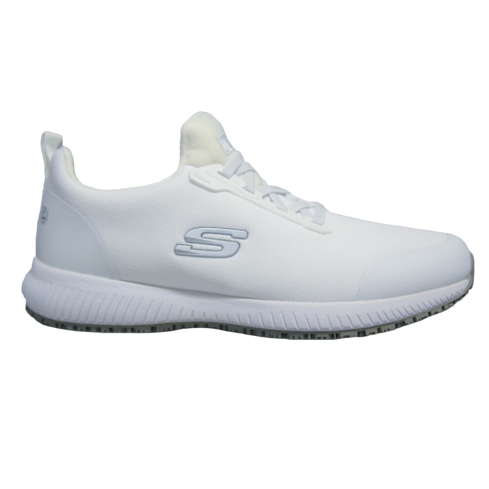 Skechers (12 Uk, White) Mens Squad Sr Myton Occupational Shoes