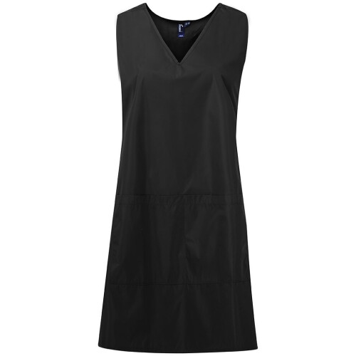 Premier (L-XL, Black) Premier Womens/Ladies Wrap Around Work Tunic