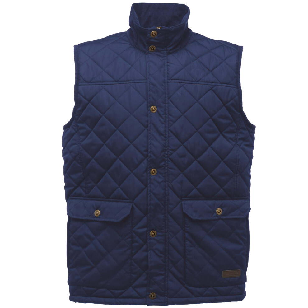 Regatta (3Xl, Navy) Mens Tyler Sleeveless Bodywarmer/Gilet