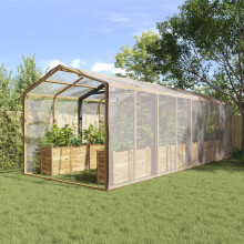 vidaXL Plant Cover Transparent 6 x 12 m PE