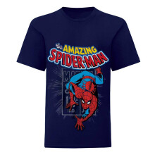 (5-6 Years, Navy) Marvel Childrens/Kids Amazing Spider-Man T-Shirt