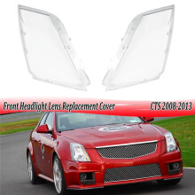 Car Headlight Cover Lens Glass Shell Headlamp Transparent Lampshade Case for CTS CTS-V COUPE 2008-2012 Left