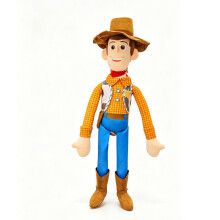 (Woody, 55cm) Story Buzz Toy Lightyear Woody Plush Toys With Cartoon Design Soft Filling For Kids