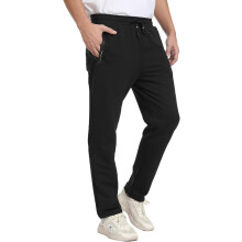 Herren Jogginghosen aus Baumwoll-Sweatstoff Sportliche Trainingshosen für das Fitnessstudio Schwarz XL — herren joggerhose, jogger aus baumwolle xl