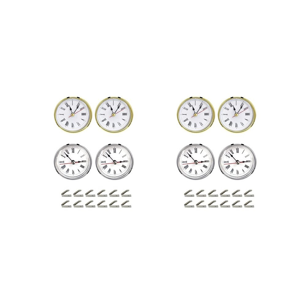 8Pcs Clock Parts For Clock Resin Mold,Clock Pieces For Clock Epoxy Casting Resin Mold 6031804095255