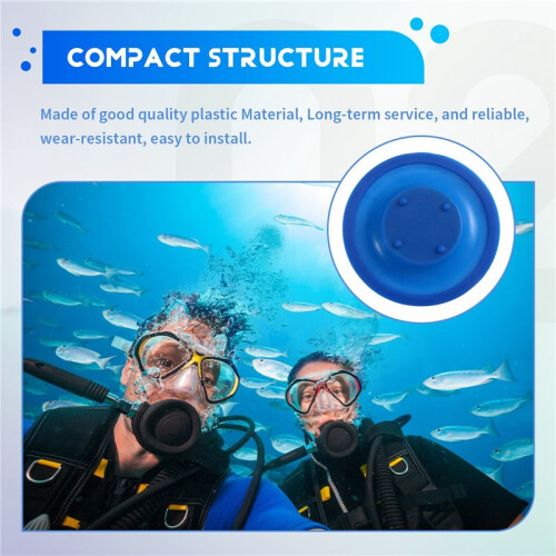 Diving Regulator Diaphragm Second-Stage Regulator Diaphragm Large Diaphragm, Small Membrane Outer Cover Mouthpiece 2