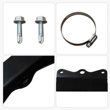 2X Universal Shocks Reservoir Mounting Bracket Kit 803-02-042 Fit for 2.0 or 2.5 Diameter Reservoir