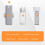 2X Portable Glasses Cleaner Tool Glasses Cleaning Microfiber Screen Cleaner Tool for Glasses Phone PC, Without Detergent 8