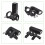 2X Bike  Speaker Mount Portable Speaker Mount Adjustable Strap Bracket Holder S 6