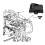 Car Battery Tray Battery Rack Chassis 5115730AC for  Compass  2007-2013 Battery Chassis 6