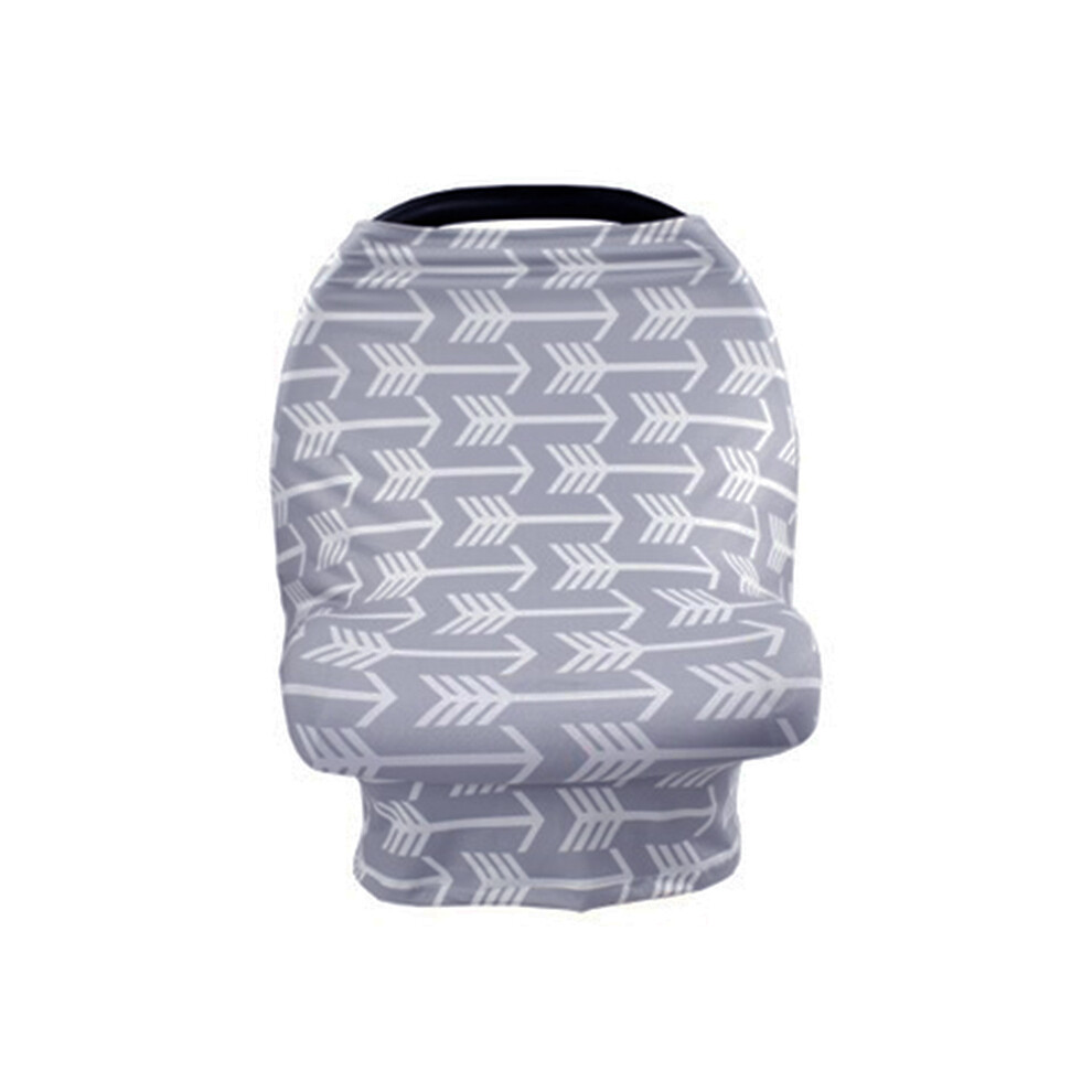 Semoic Stretchy Newborn Infant Nursing Cover Multi-Use Baby Car Canopy Cart Cover