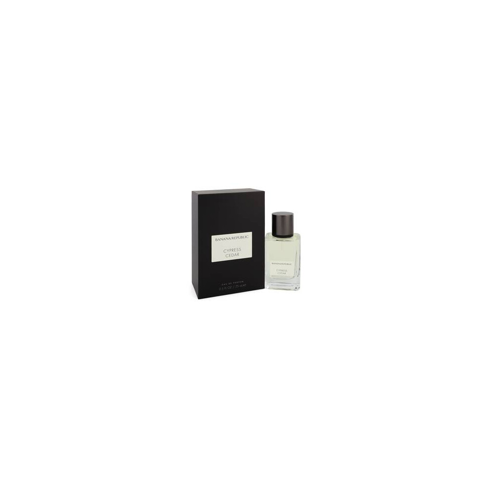 Banana Republic (2.5 Oz - 75 Ml, Women) Cypress Cedar By - Eau De Parfum Spray (Unisex) 2.5 Oz