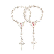 2 Pcs Rosary for Car Steering Wheel Rosary Car Interior Rear View Mirror Charm Auto Decor
