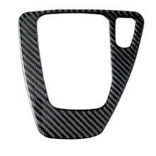 Adesivos de Fibra de Carbono para Painel de Câmbio de Carro, Acessórios para Interior de Carro para  Série 3 E90 E92 E93 05-12 RHD