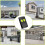 3PCS Garage Door Remote Control for to.GO 2VA Garage Door Opener 433.92MHz Rolling Code Handheld Transmitter 4