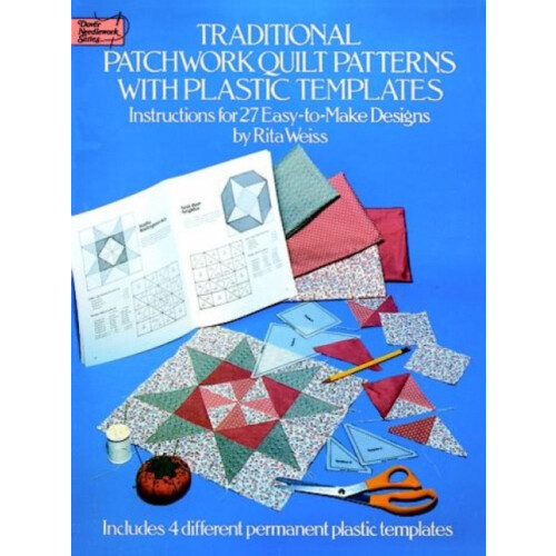 Traditional Patchwork Quilt Patterns with Plastic Templates by Rita We
