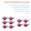 10Pcs TMR Joystick Analog Thumbstick for   Controller Replacement Thumb Stick Repair Parts Rocker Module 4